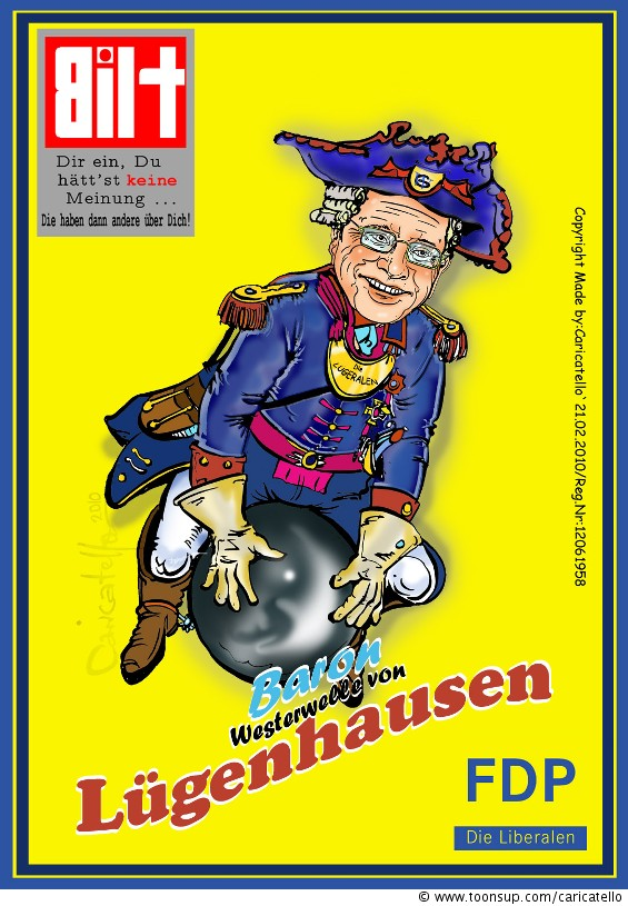 Illustration: Baron von Lügenhausen 1