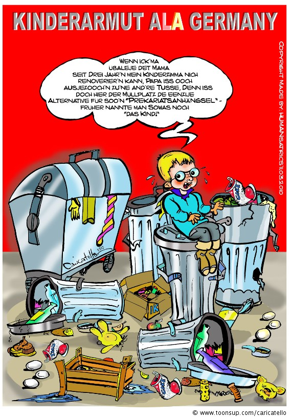 Cartoon: Kinderarmut II 1