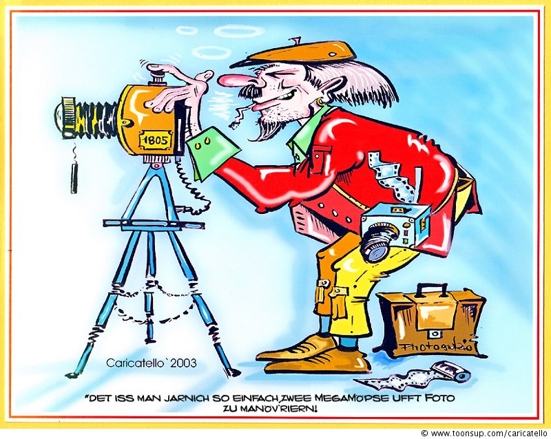 Cartoon: Pappa Racci 1