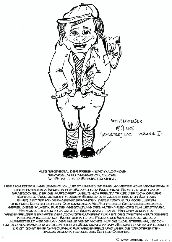 Illustration: Weißenfelser Schusterjunge 1