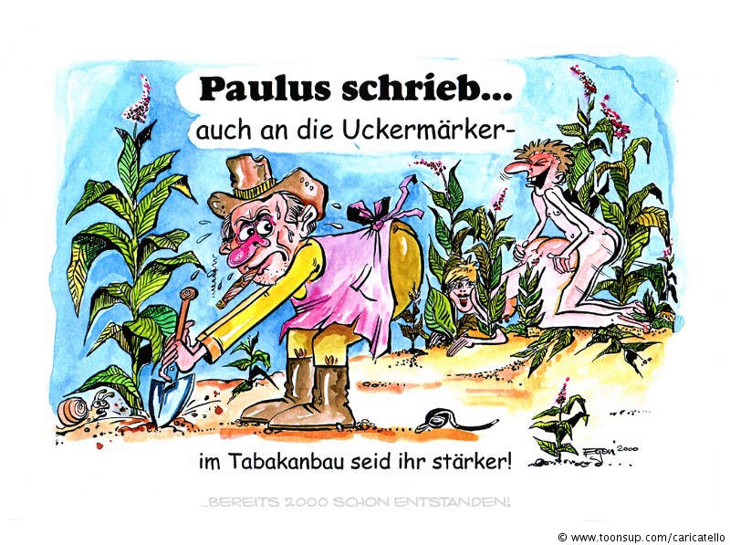 Cartoon: Aus meiner 'Paulus schrieb...' Reihe 1