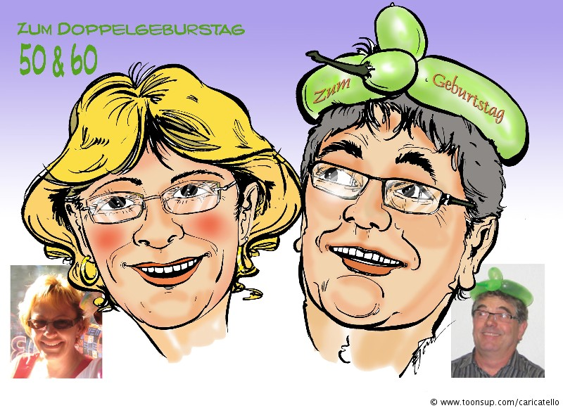 Illustration: A3 Glückwunschkarte(Muster) 1