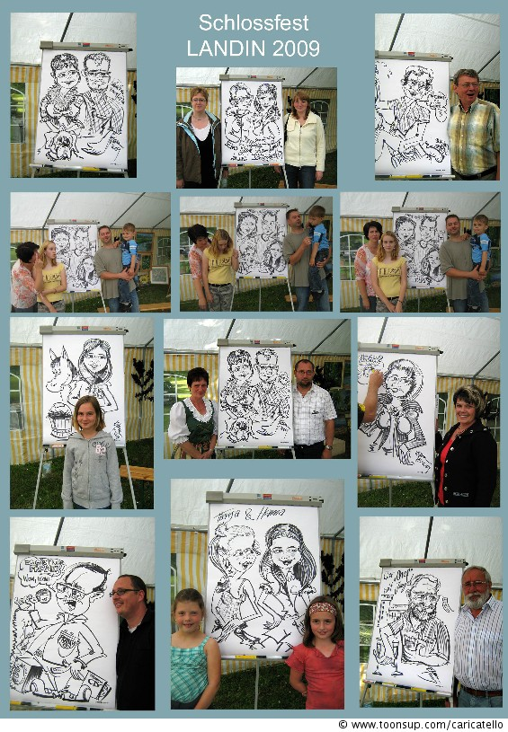 Illustration: Impressionen eines Auftrittes 1