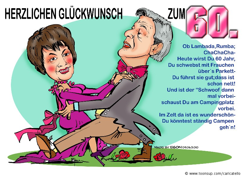 Cartoon: Glückwunschkarte (09.06.2010) 1