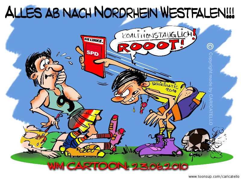 Cartoon: ....eine Alternatividee für unsere WM-ELF 1