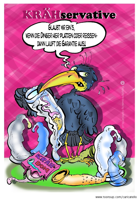 Cartoon: KRÄHservative 1