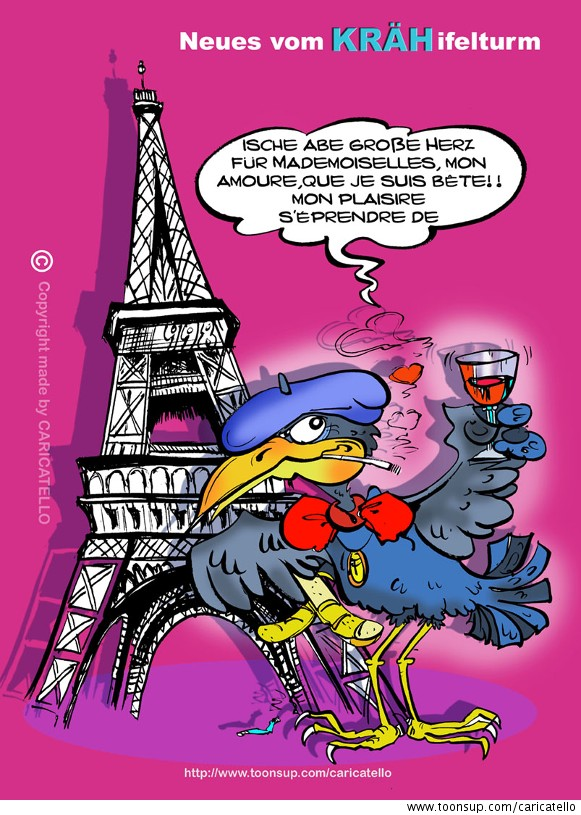 Cartoon: KRÄHifelturm 1