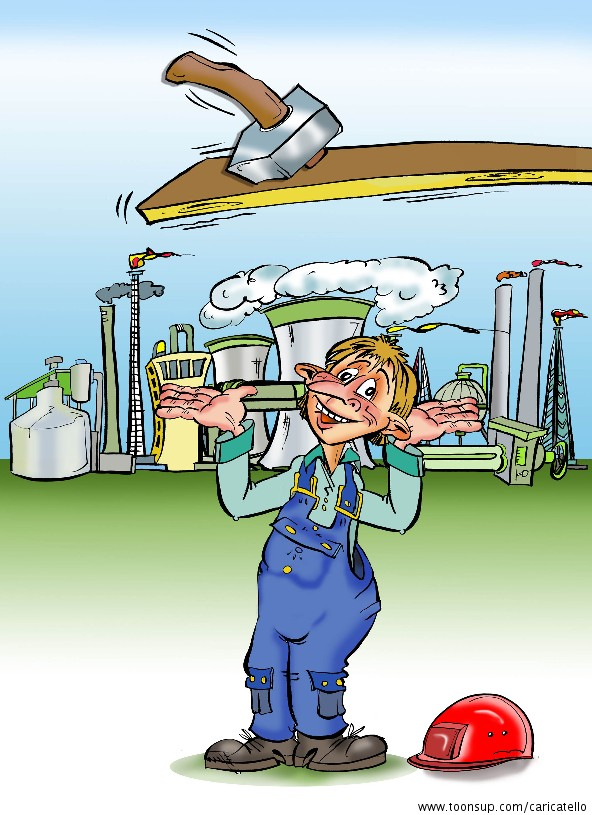 Cartoon: Cartoonfolge (3 Teiler)Auftragarbeit Chemie 1