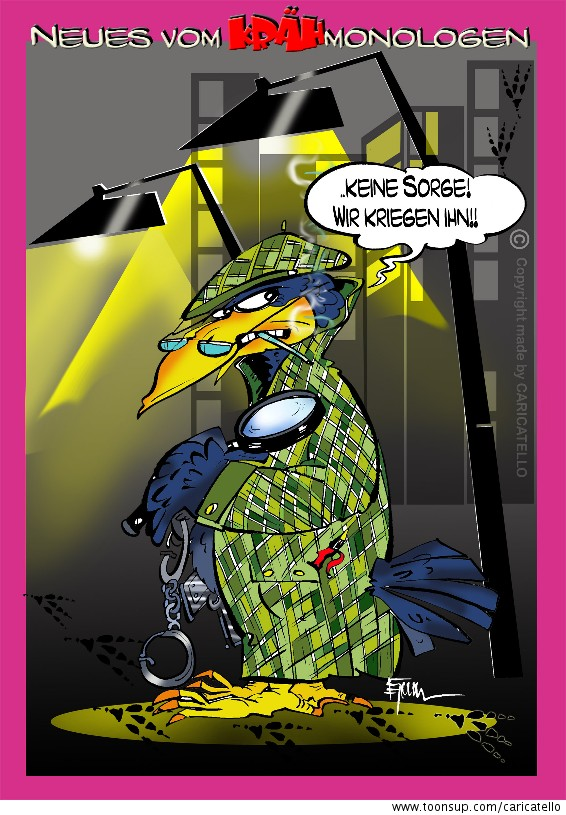 Cartoon: KRÄHmonologe 1