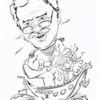 Auftragsarbeit Jubiläum Portraitkarikatur