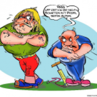 Kraftprotze unter sich....
