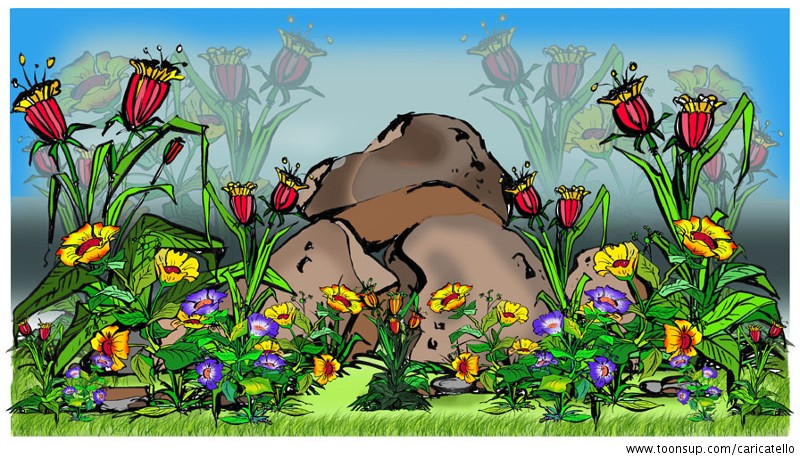 Illustration: Entwurf,Reinzeichnung,Coloration,WandbildEntwurf 2