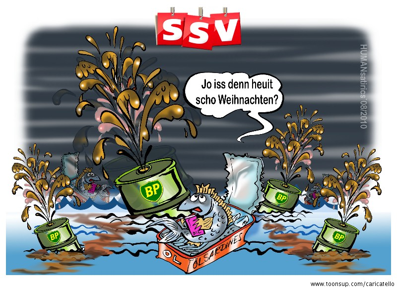 Cartoon: BP Sommerschlußverkauf 1