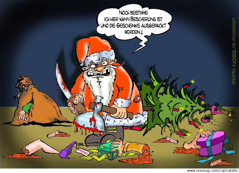Cartoon: Weihnachten kommt... 1