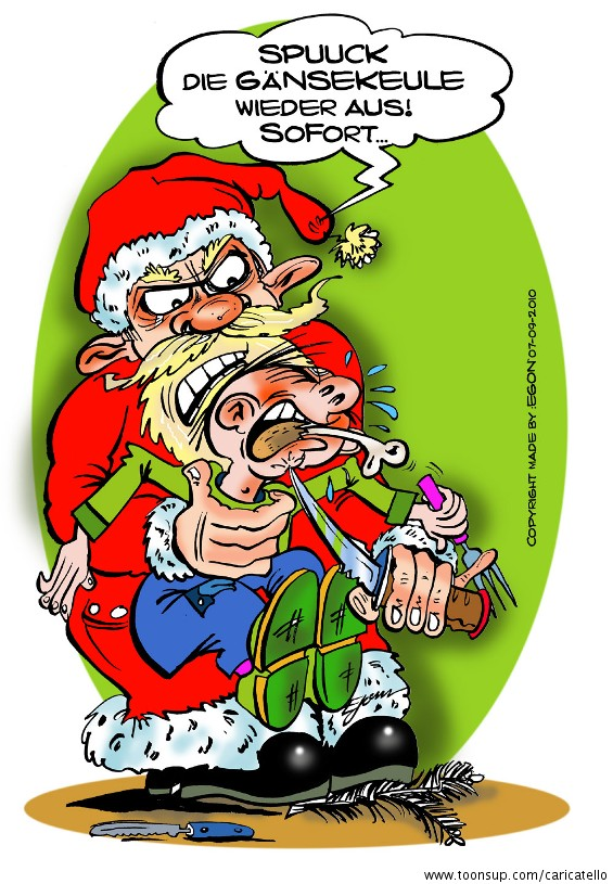 Cartoon: Keule raus!! 1
