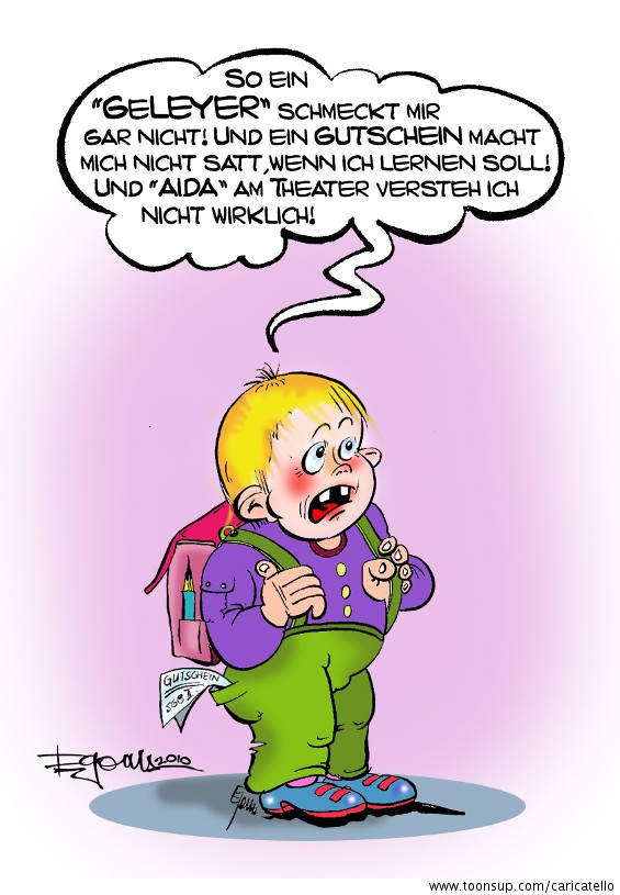 Cartoon: Klartext 1