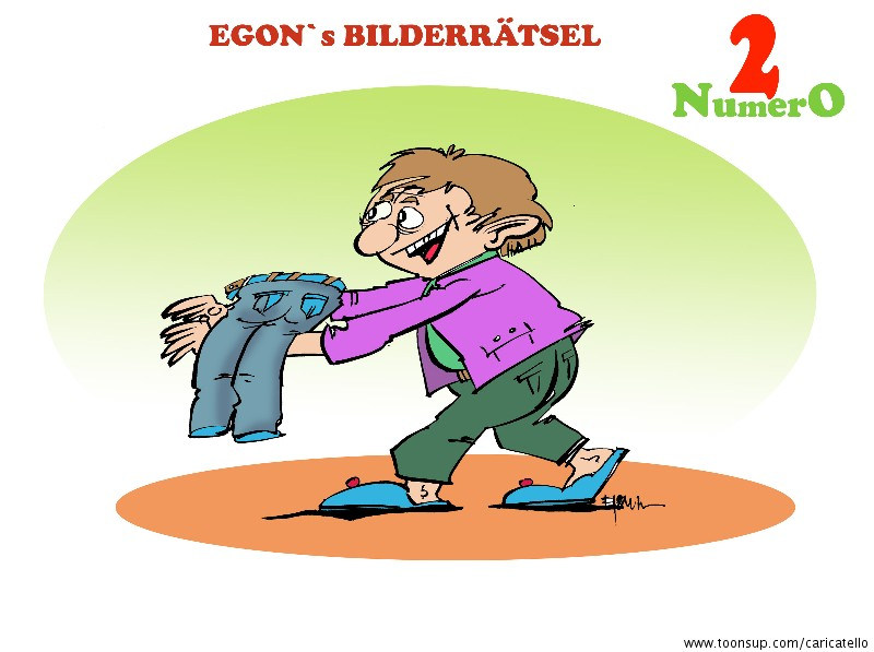 Cartoon: Bildrätsel Numero 2 1