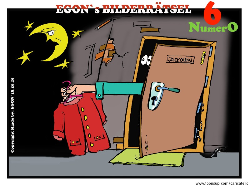 Cartoon: Bilderrätsel Numero 6 1