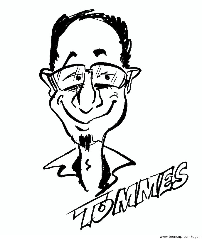 Cartoon: Portraitkarikatur 1