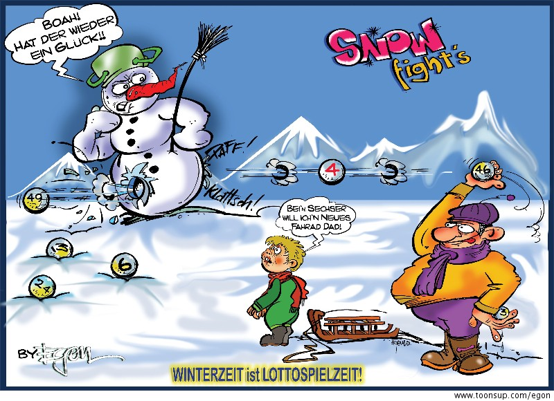 Cartoon: Snowfights Nr.6 1