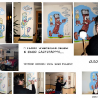 Wandbemalungen Gaststätte
