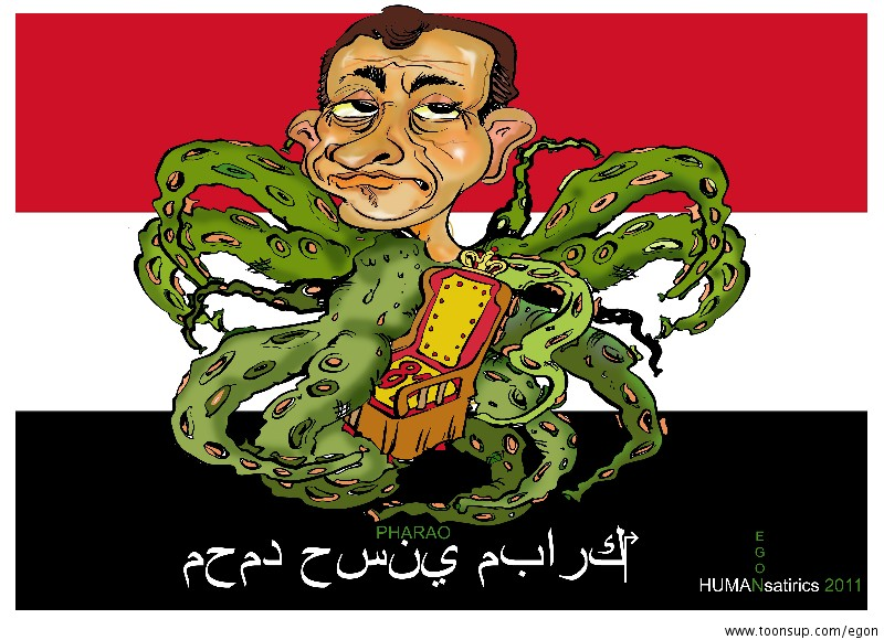 Cartoon: Der letzte Pharao Ägyptens 1