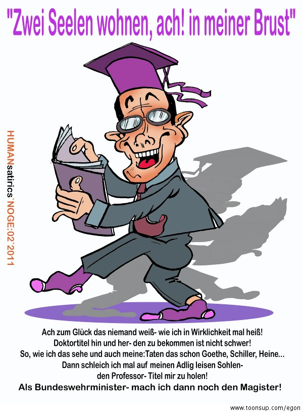 Cartoon: ....der verlorene Doktor 1