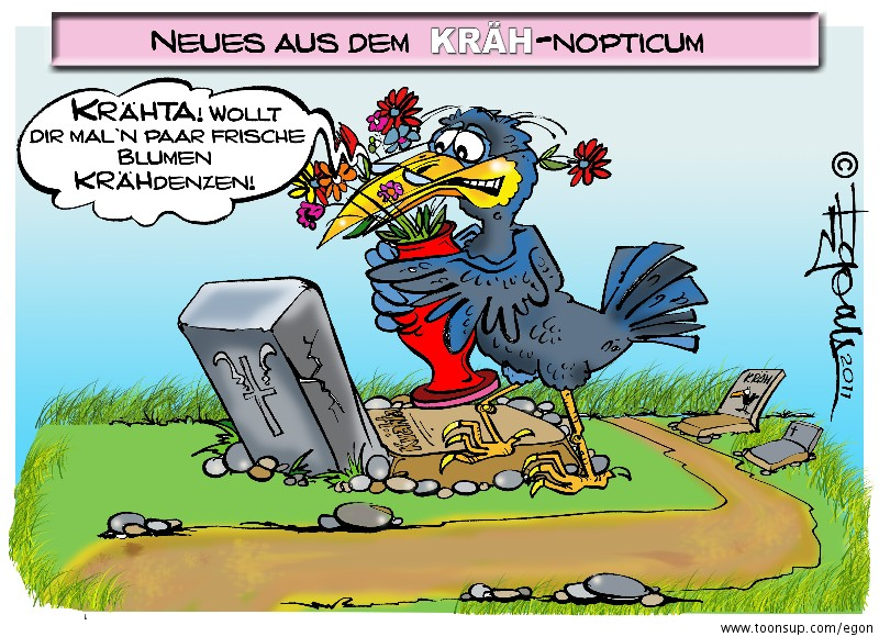 Cartoon: Und noch einer....KRÄHNOMENAL 1