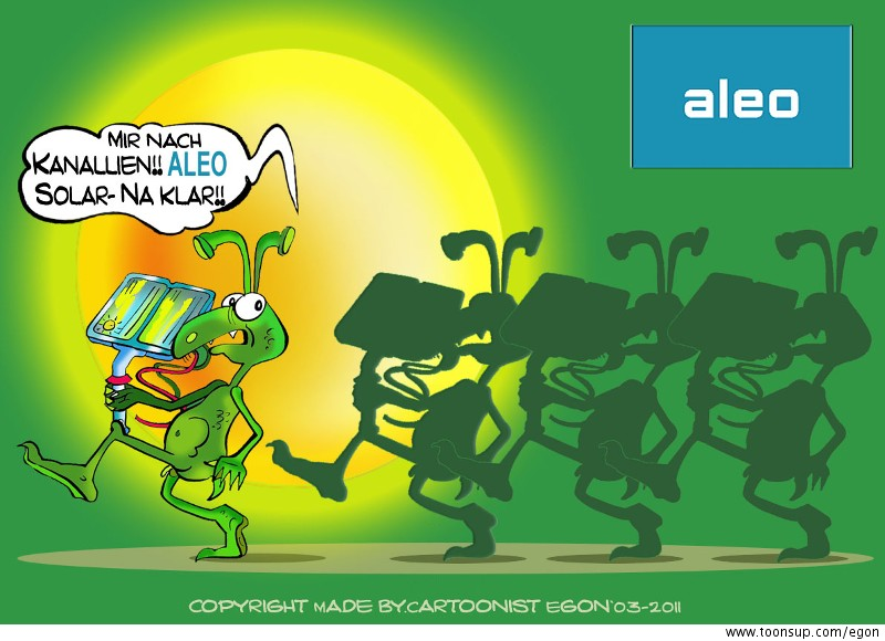 Cartoon: Marsianer rüsten um!!Macht mit!! 1