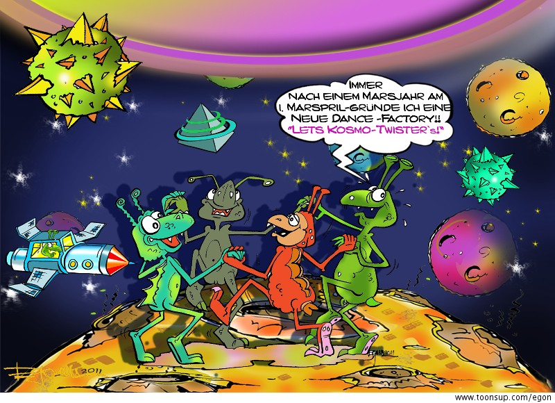Cartoon: Marsianus Teil 14 1