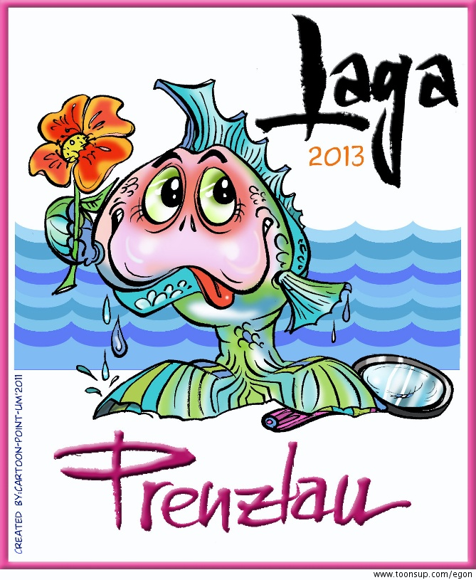 Cartoon: LOGO Entwurf 'LAGA'2013 1
