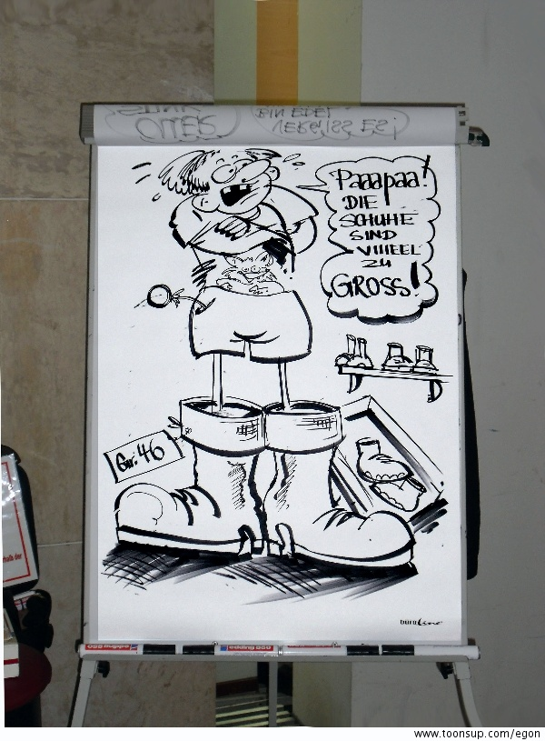 Caricature: Mal wieder Eindrücke von (M)einem Auftritt: 5