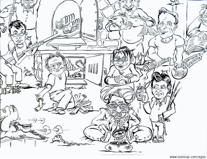 Cartoon: Folge II Details Großes CartoonBild 6