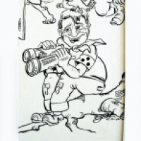 Folge II Details Großes CartoonBild
