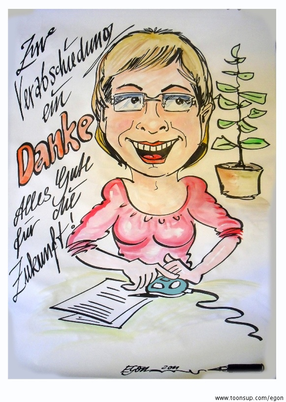 Cartoon: Mal Schnellzeichnungen danach handcoloriert! 2