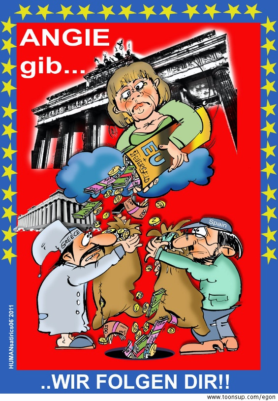 Illustration: Auf ins gemeinsame Schwarze EU-Loch!! 1