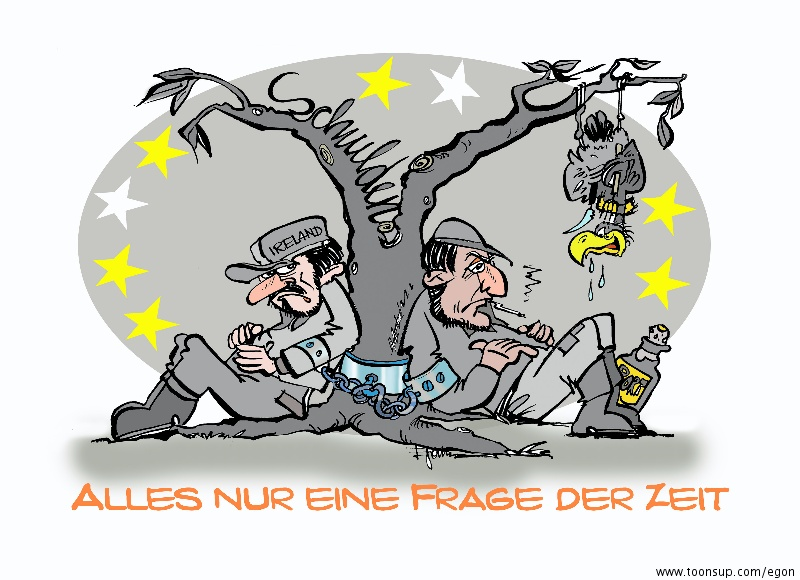 Cartoon: Eine Frage der Zeit..... 2