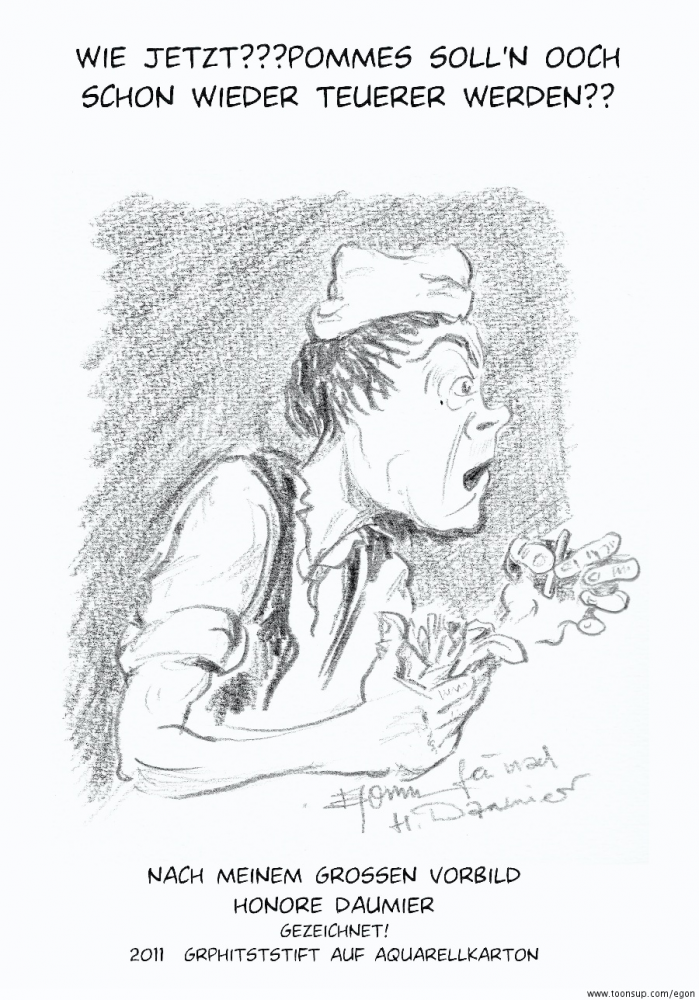 Illustration: Hommage an Honorè Daumier 1
