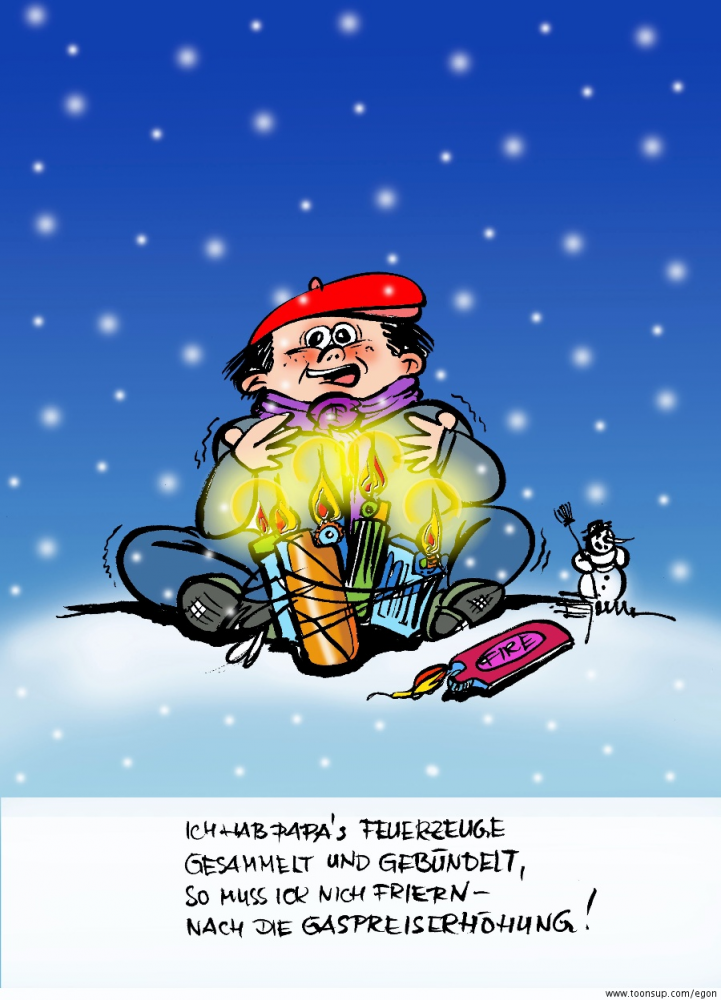 Cartoon: GASpreiserhöhung Nr.3 1