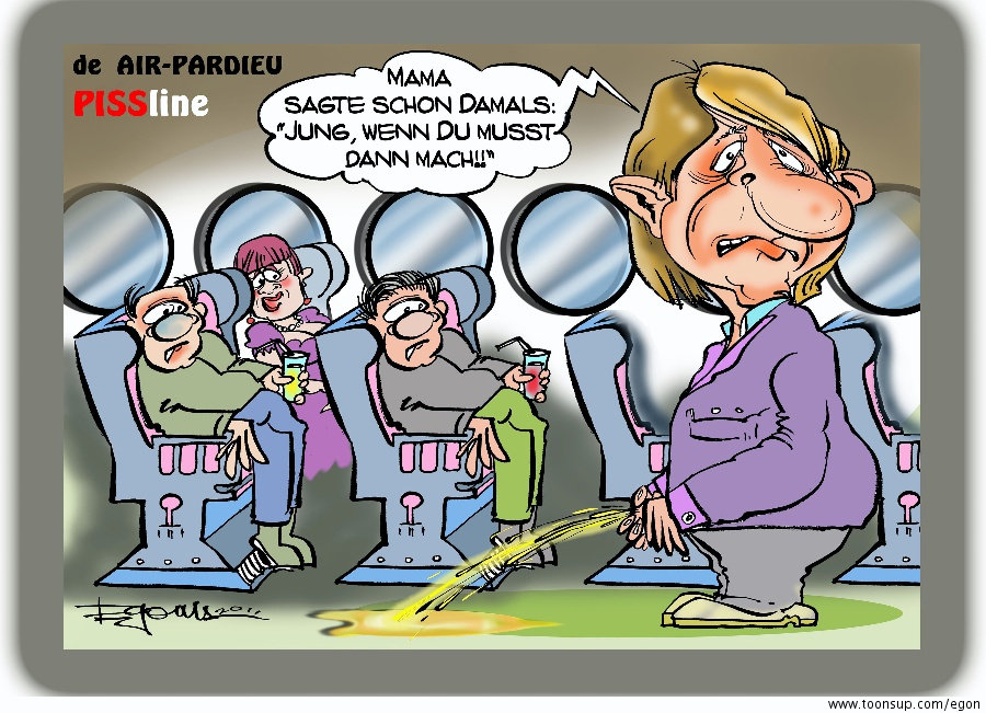 Cartoon: de AIRpardieu PISSline 1