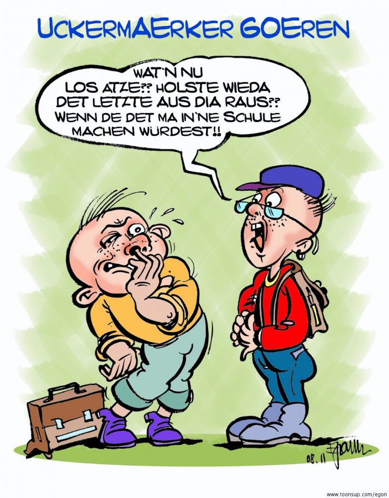 Cartoon: Uckermärker Gören3 1