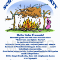 Muster (Einladung),für einen Kumpel!