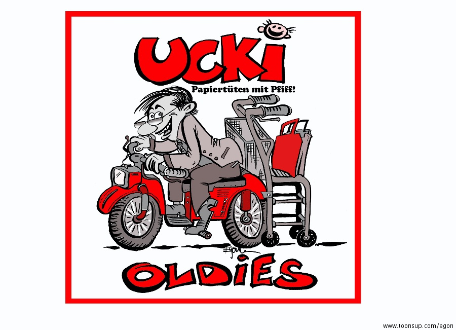 Cartoon: Maskottchenfindung (Logo für eine Gemeinschaft über 50 jähriger) 3