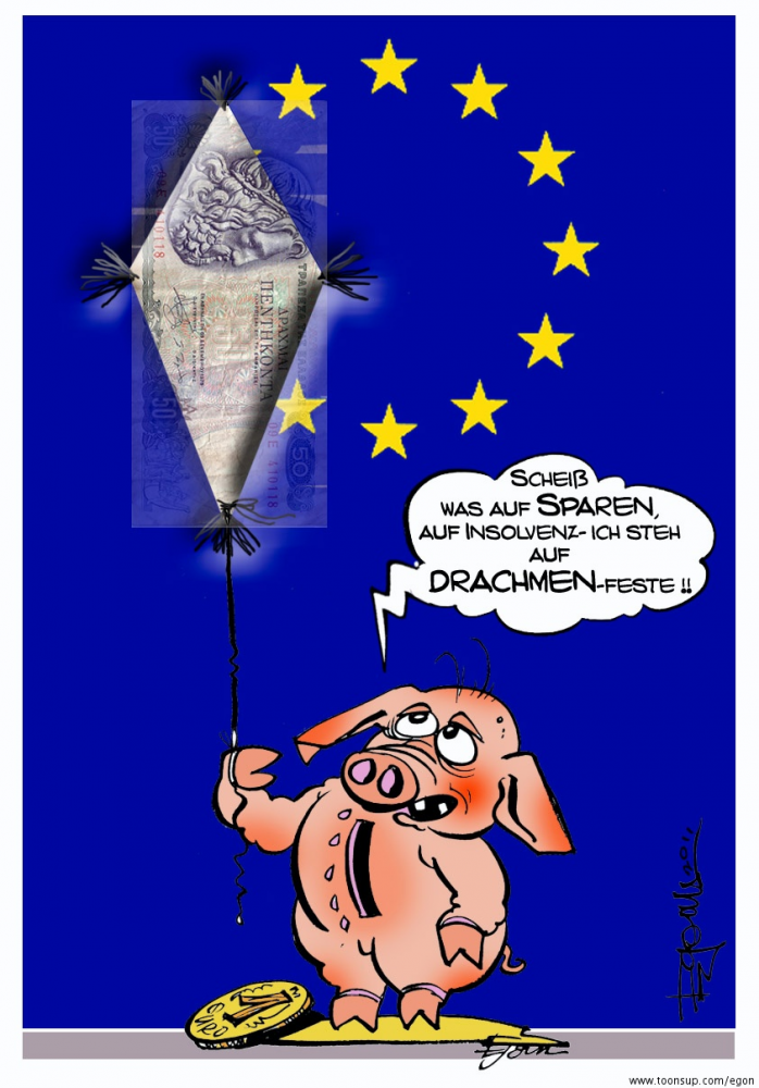 Cartoon: DrachMENfest 2