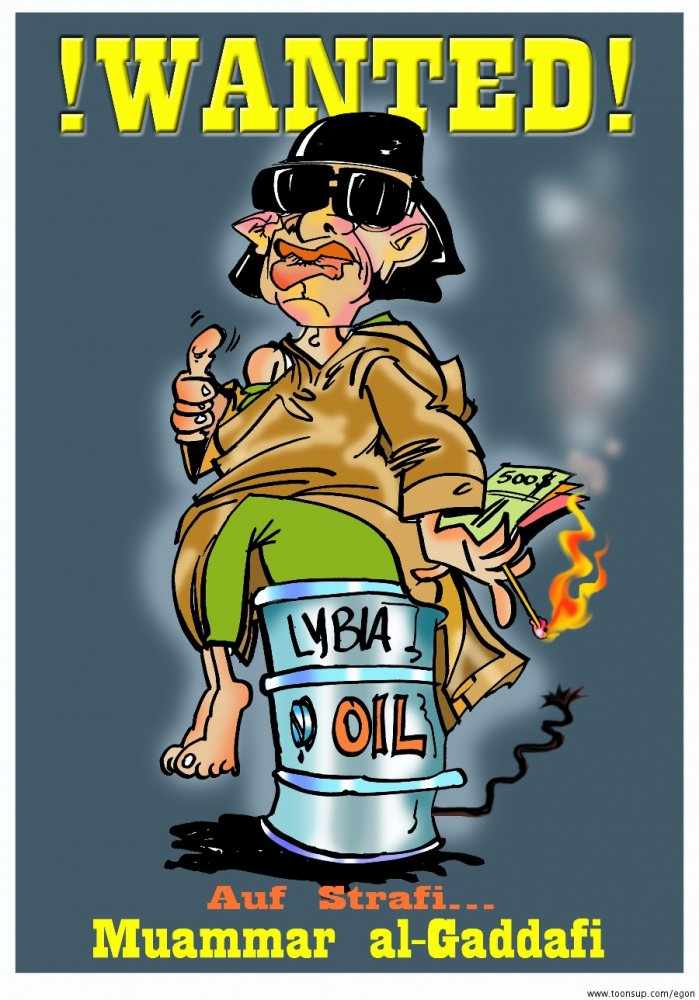 Cartoon: WANTED!! 1