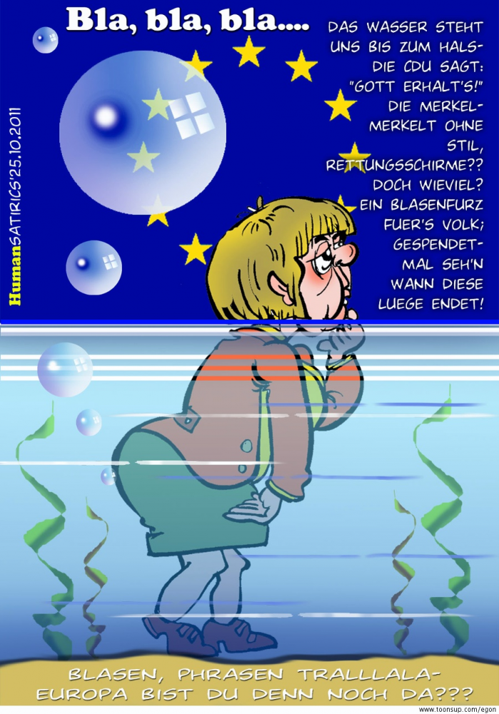 Cartoon: Bla,bla.Blaaasen..... 1