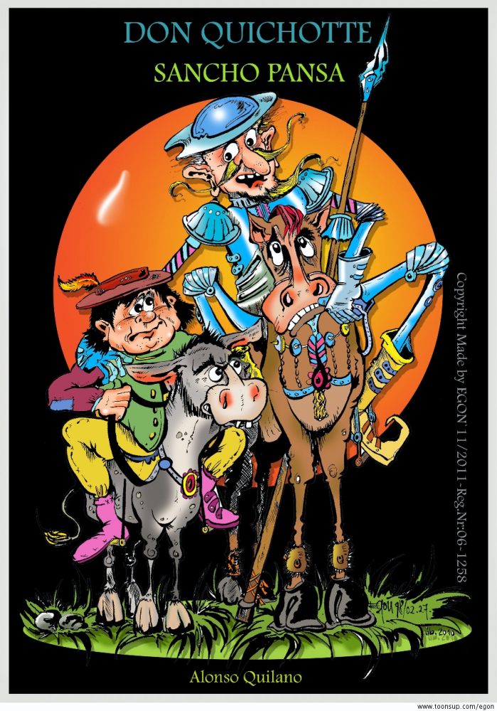 Illustration: Ältere Arbeit von 1998 neu aufgefrischt und coloriert... 2