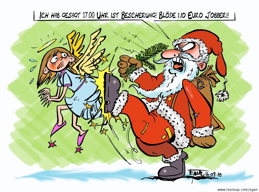 Cartoon: Arbeitgeber werden immer rabiater.... 1