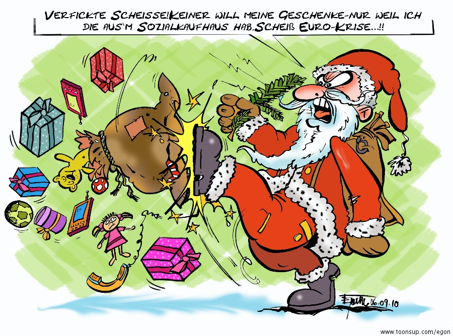 Cartoon: Hartz IV Geschenke mag keiner.... 1