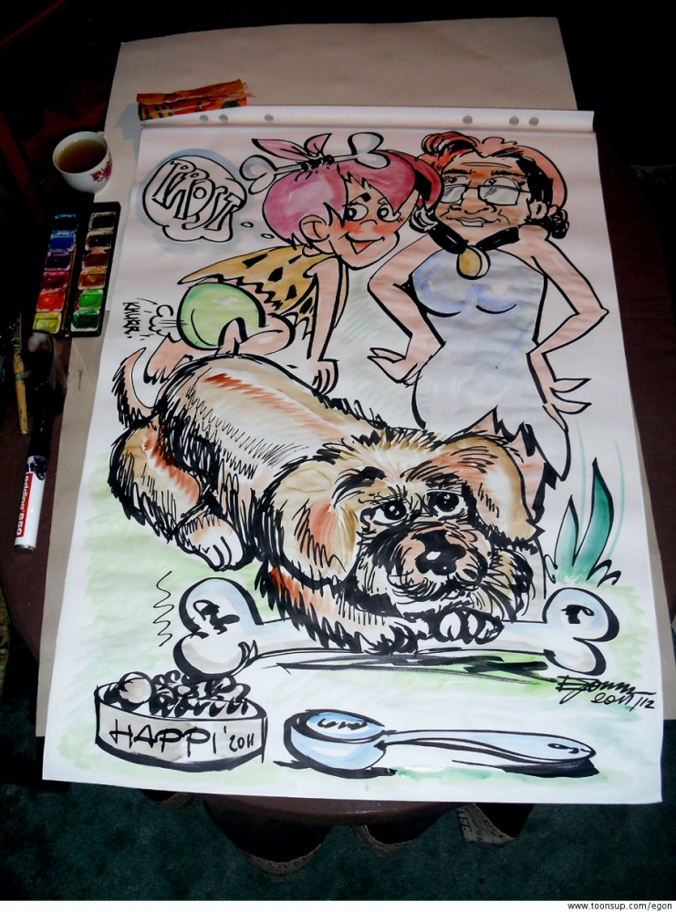 Illustration: Jabbbajabbadooo...flintstones das ist Kult!! 5